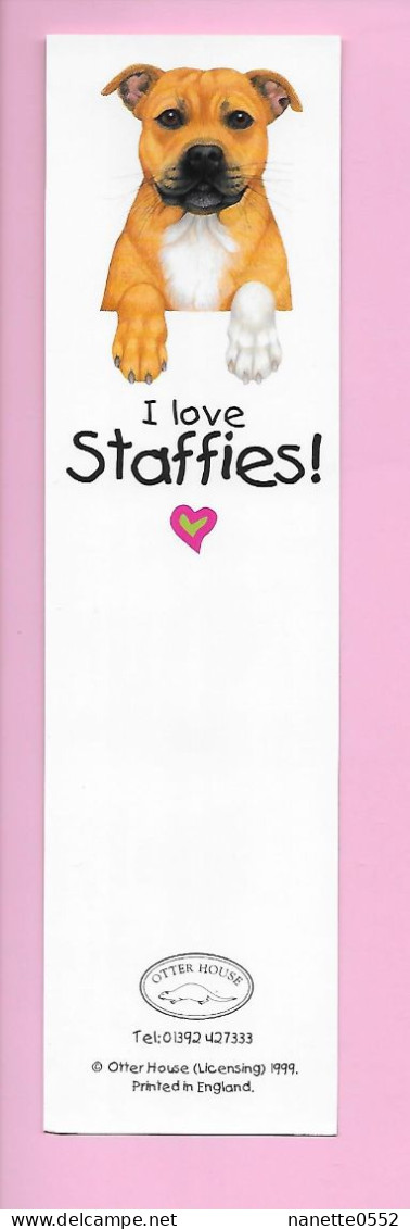 MP - I Love Staffies ! - - Bookmarks