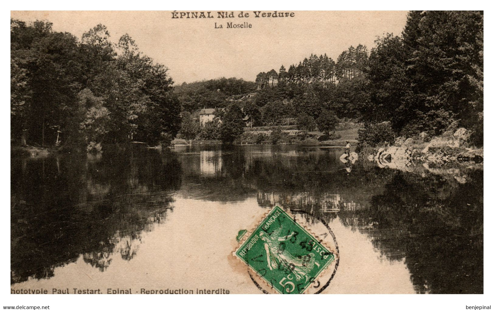 Epinal - La Moselle (Testart éditeur) - Epinal