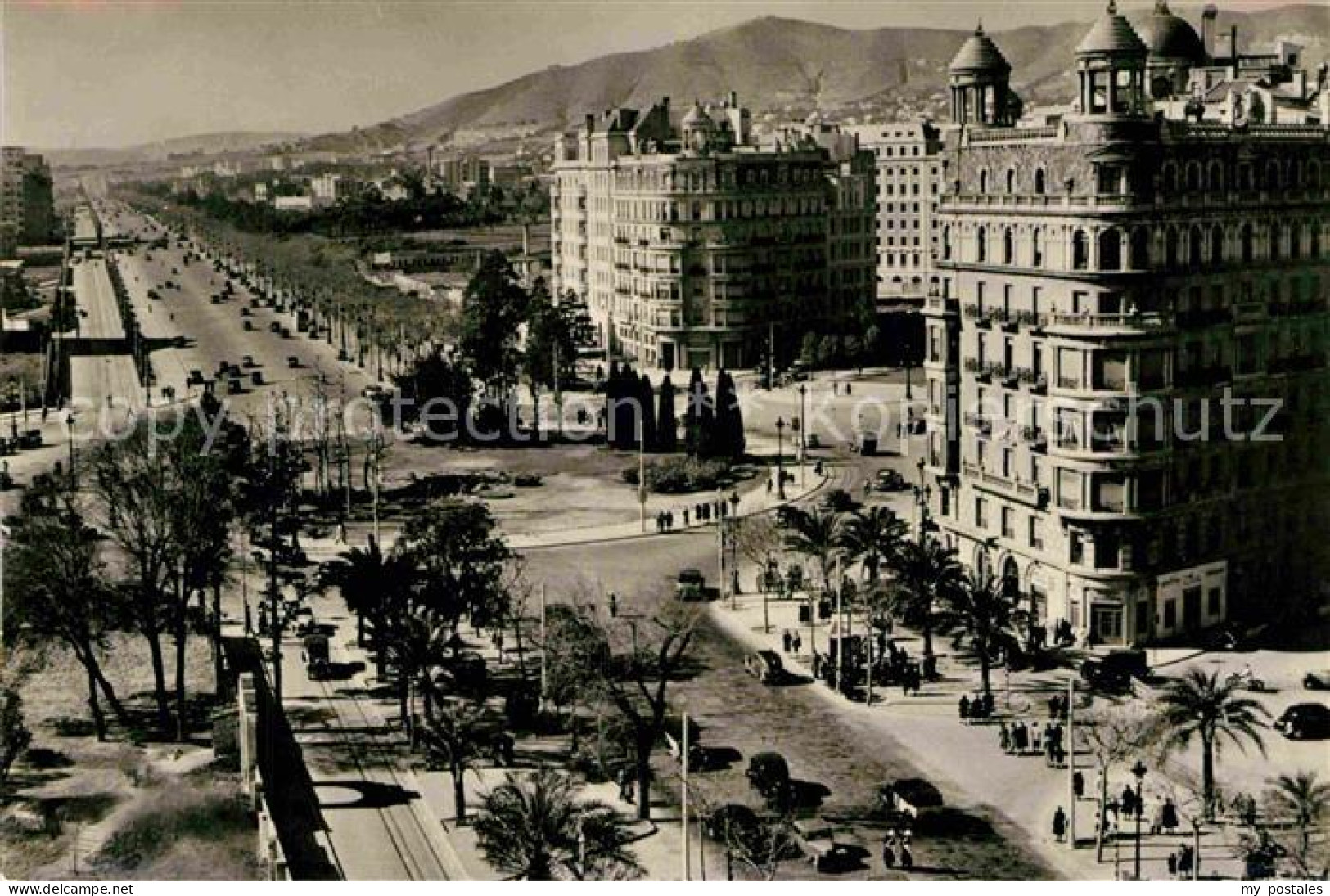 72831349 Barcelona Cataluna Plaza Calvo Sotelo Y Avenida Generalisimo Franco  Ba - Sonstige & Ohne Zuordnung