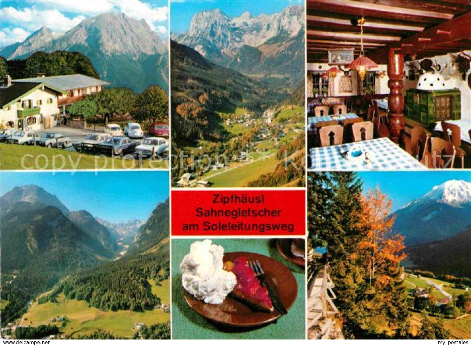 72830603 Ramsau Berchtesgaden Berggasthof Pension Zipfhaeusl Sahnegletscher Watz - Berchtesgaden