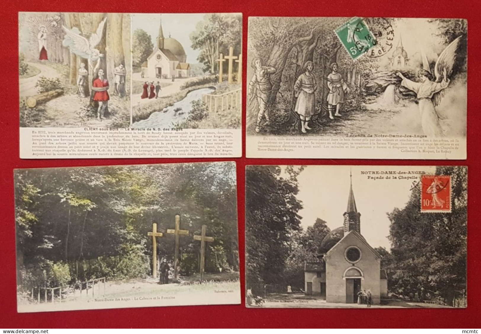 8 Cartes -  Notre Dame Des Anges    -( 93 - Seine Saint Denis  ) - Andere & Zonder Classificatie