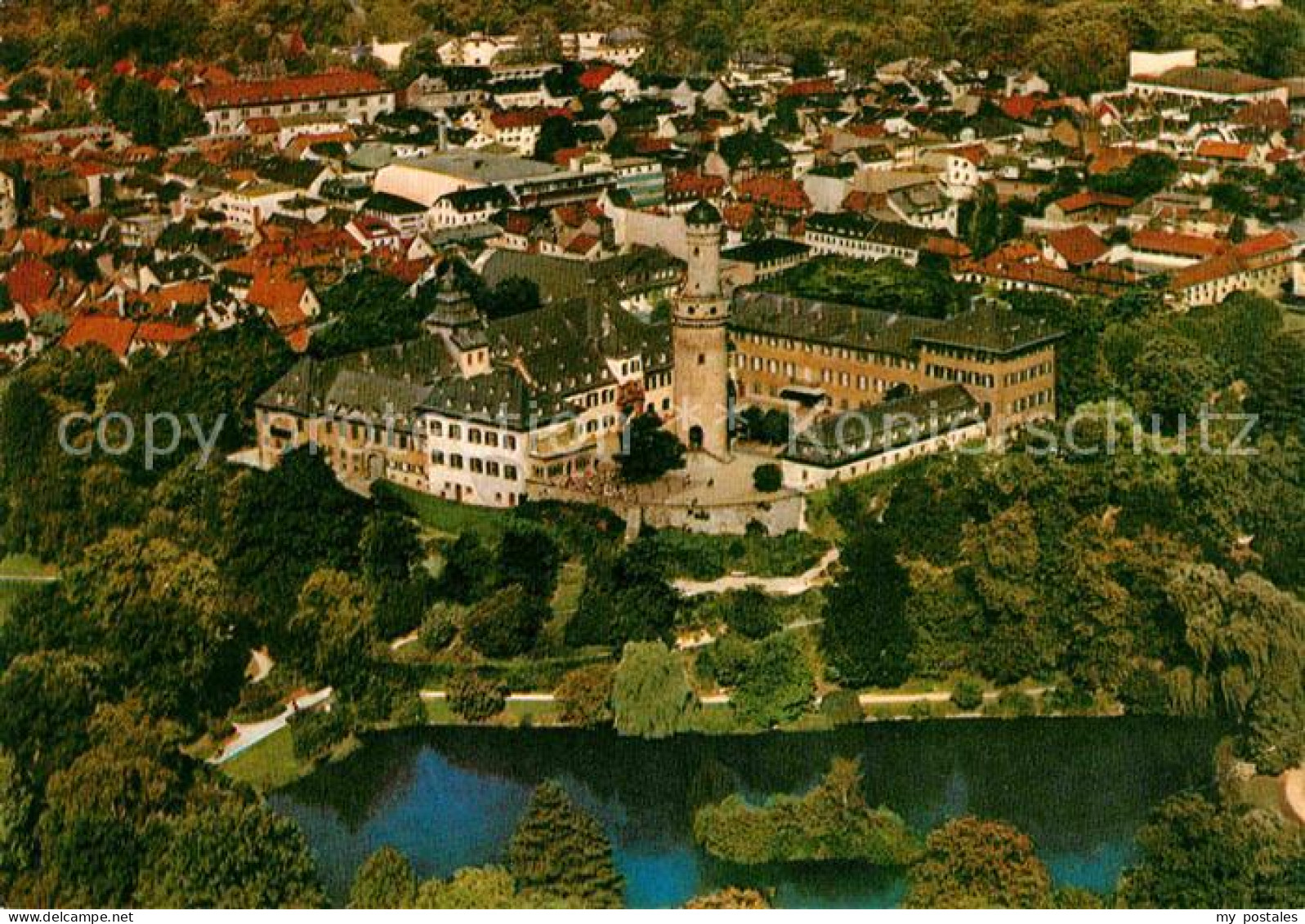 72830595 Bad Homburg Schloss Fliegeraufnahme Bad Homburg - Bad Homburg