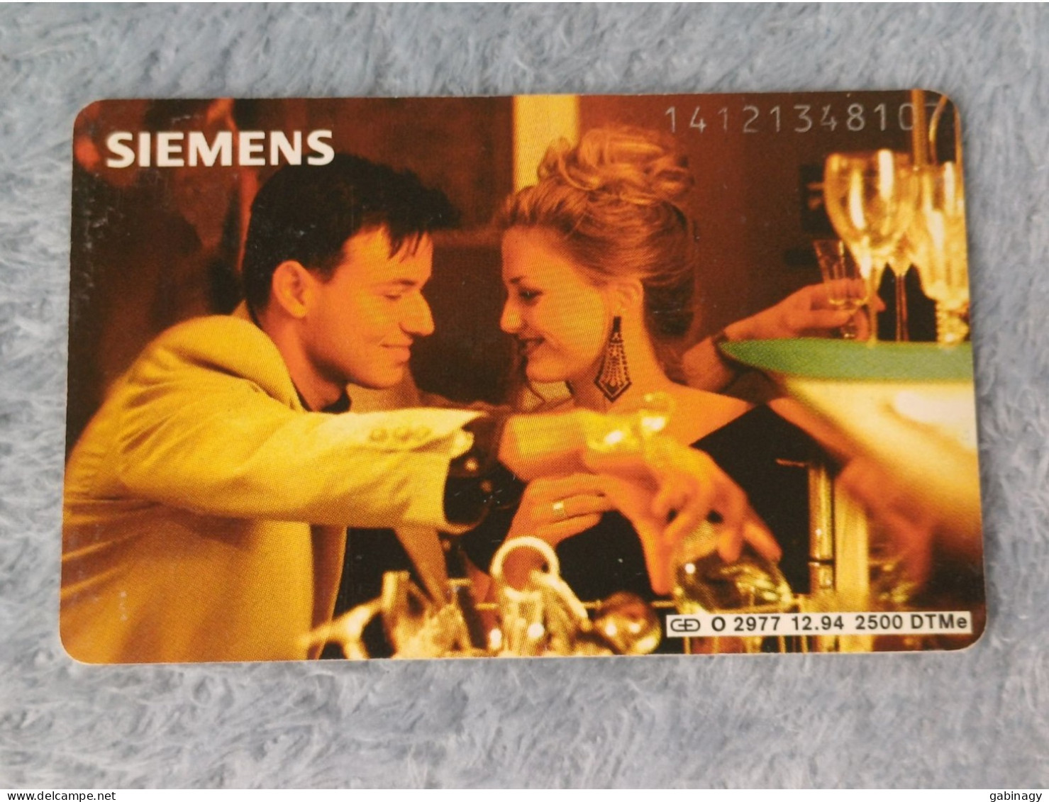 GERMANY-1167 - O 2977 - Siemens Dinner - Gelb - 2.500ex. - O-Reeksen : Klantenreeksen