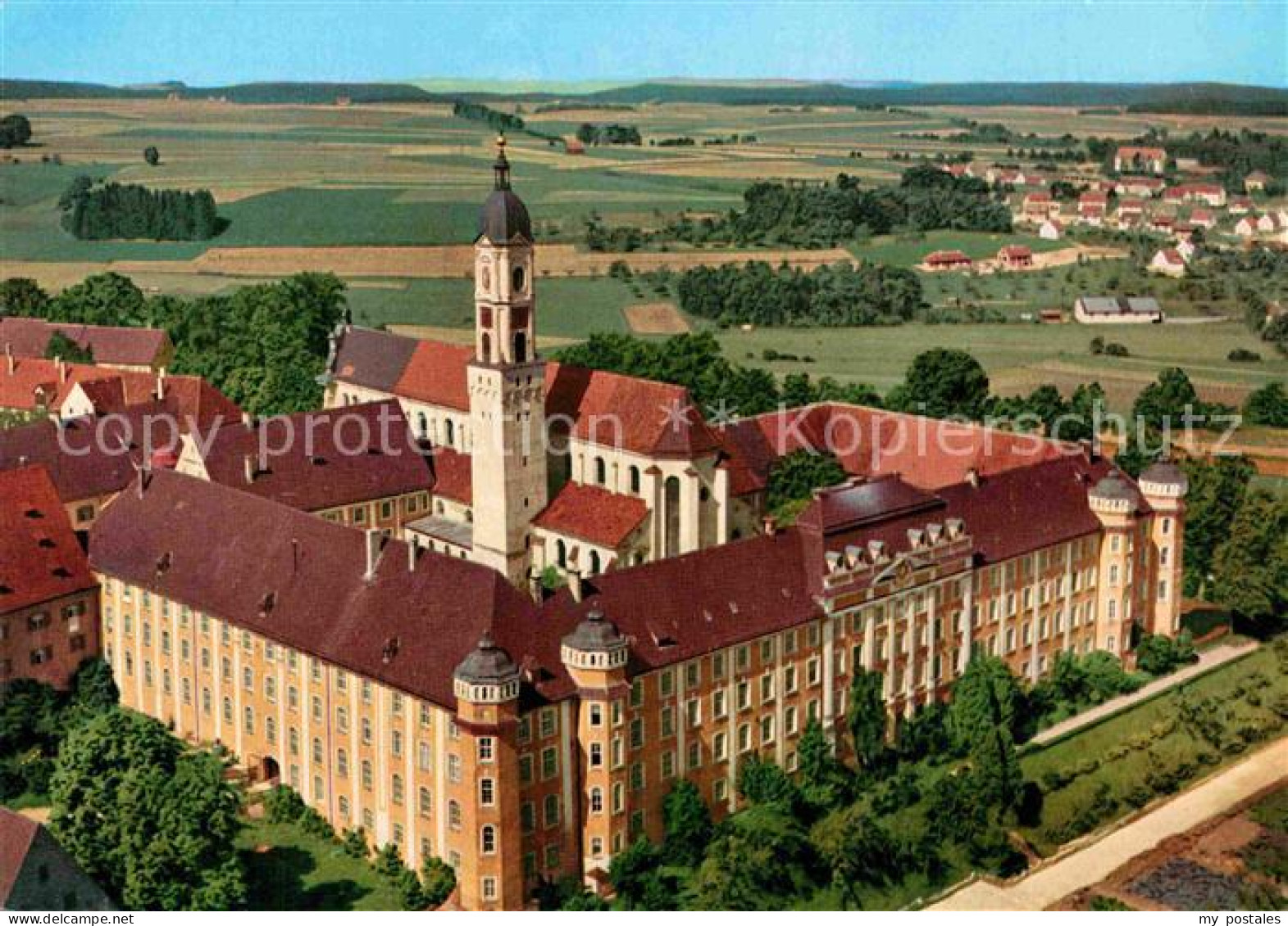 72829931 Ochsenhausen Ehemaliges Benediktinerkloster Jetzt Aufbaugymnasium Fuer  - Other & Unclassified