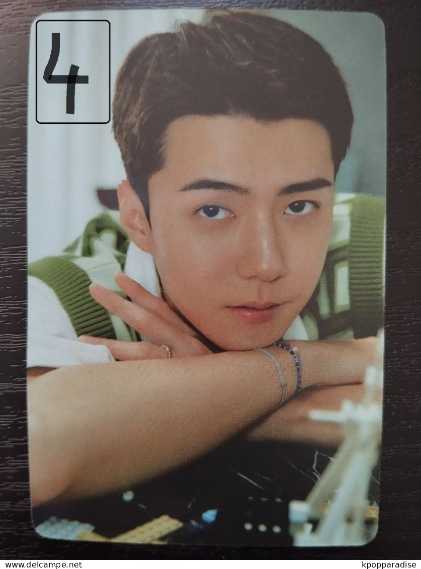 Photocard K POP Au Choix  EXO The 7th Album EXIST Sehun - Other & Unclassified