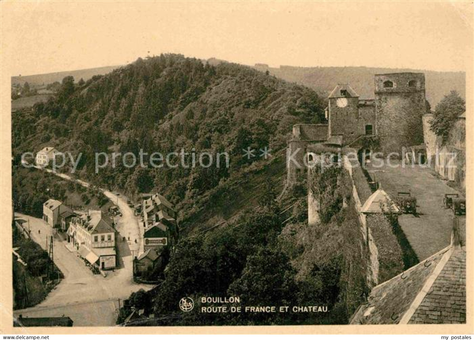 72829820 Bouillon Wallonne Route De France Et Chateau  - Autres & Non Classés