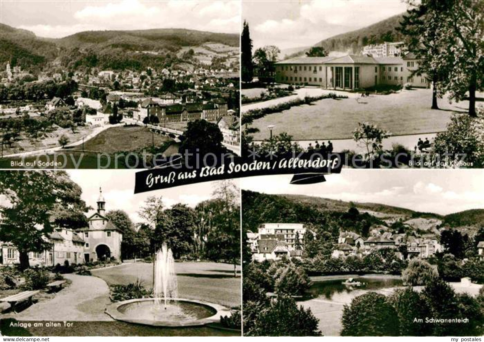 72829781 Allendorf Bad Sooden Kurhaus Schwanenteich  Bad Soden Am Taunus - Bad Soden