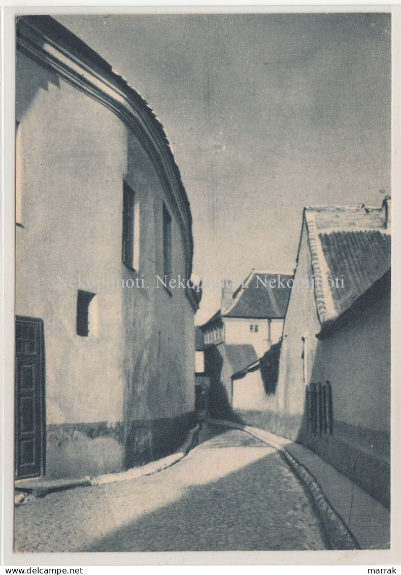 Vilnius, Bernardinų Gatvė, J. Bulhak, Apie 1930 M. Atvirukas - Lituanie