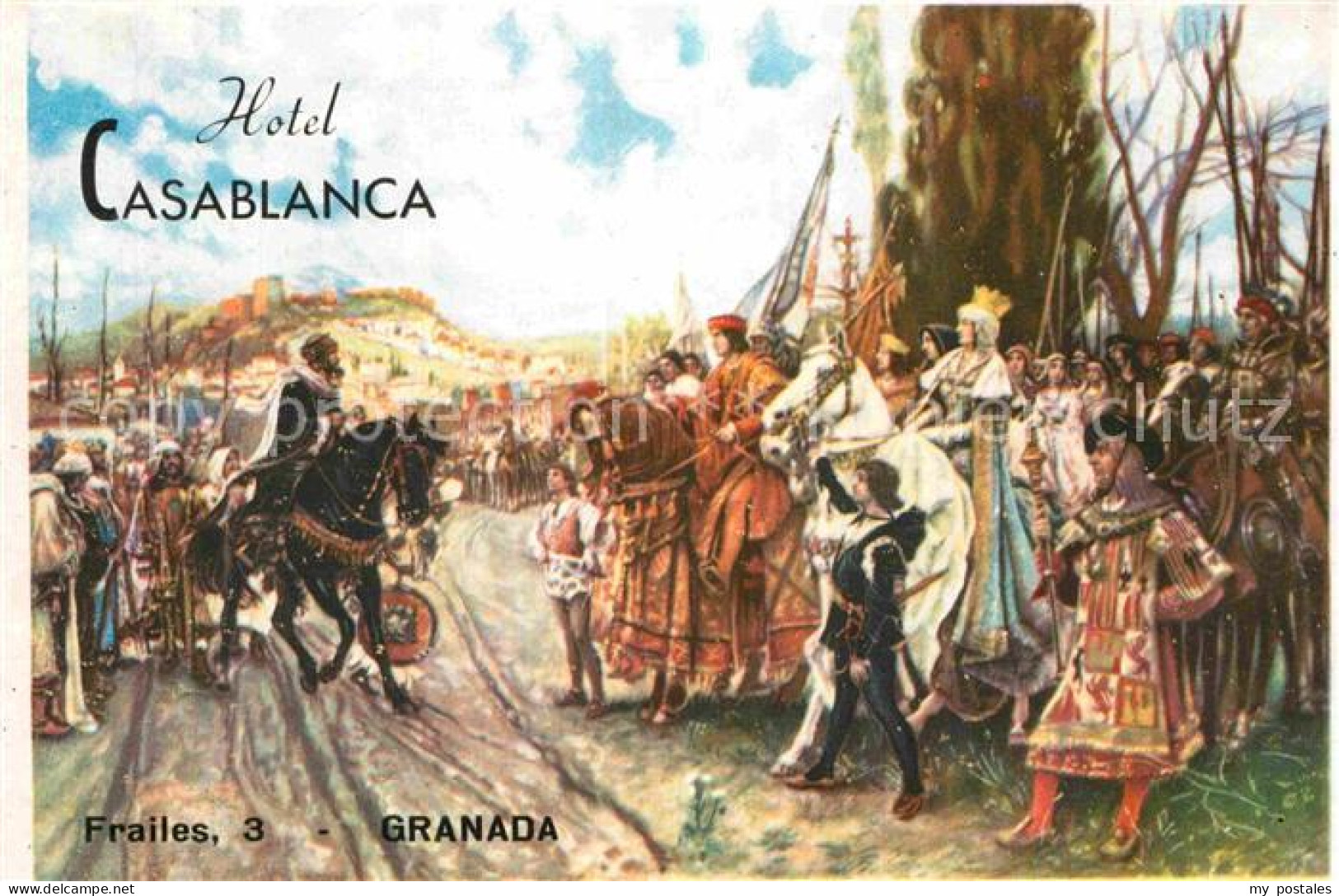 72829403 Granada Andalucia Hotel Casablanca Granada - Autres & Non Classés
