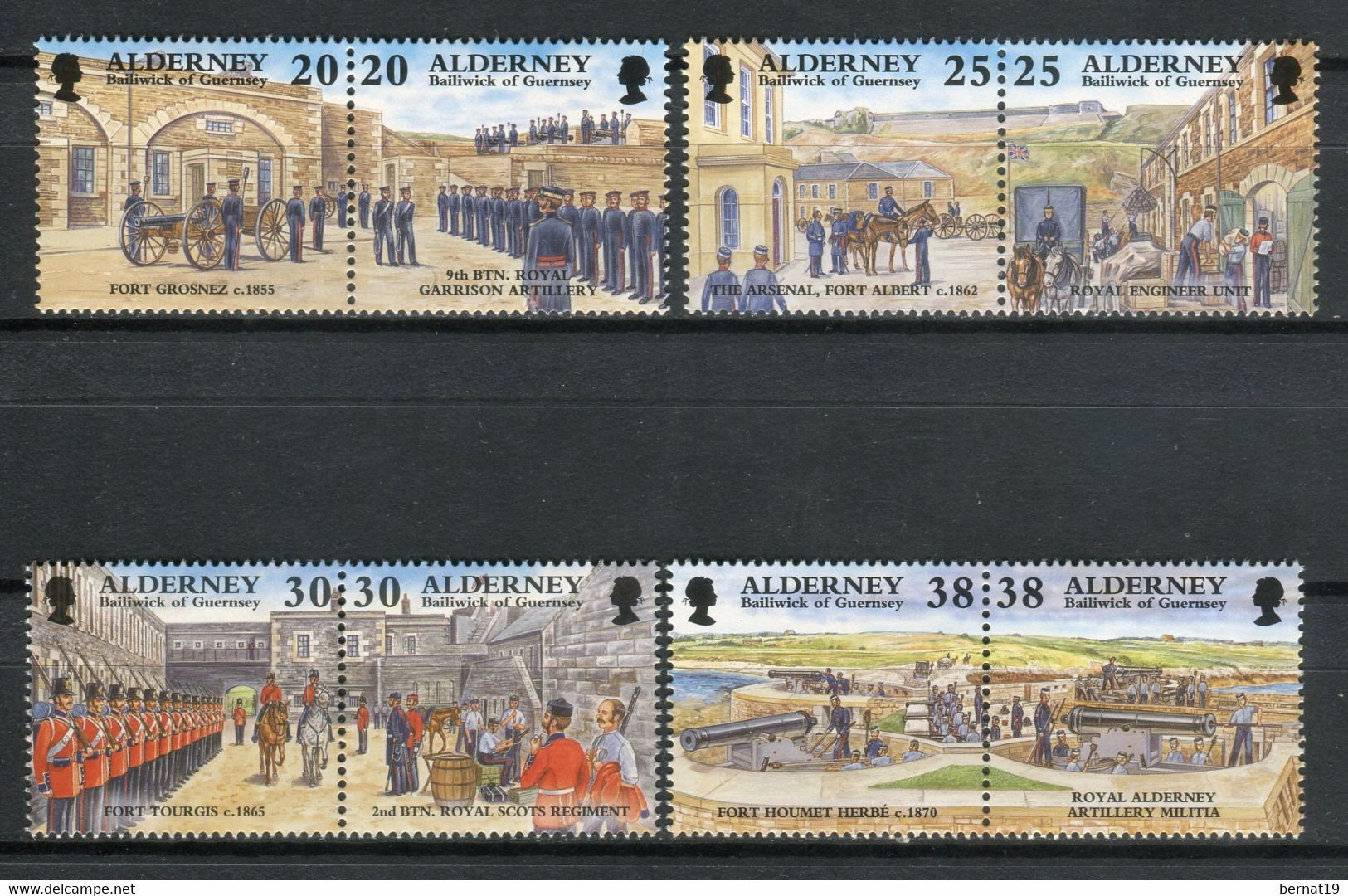 Alderney 1999. Yvert 138-45 ** MNH. - Alderney