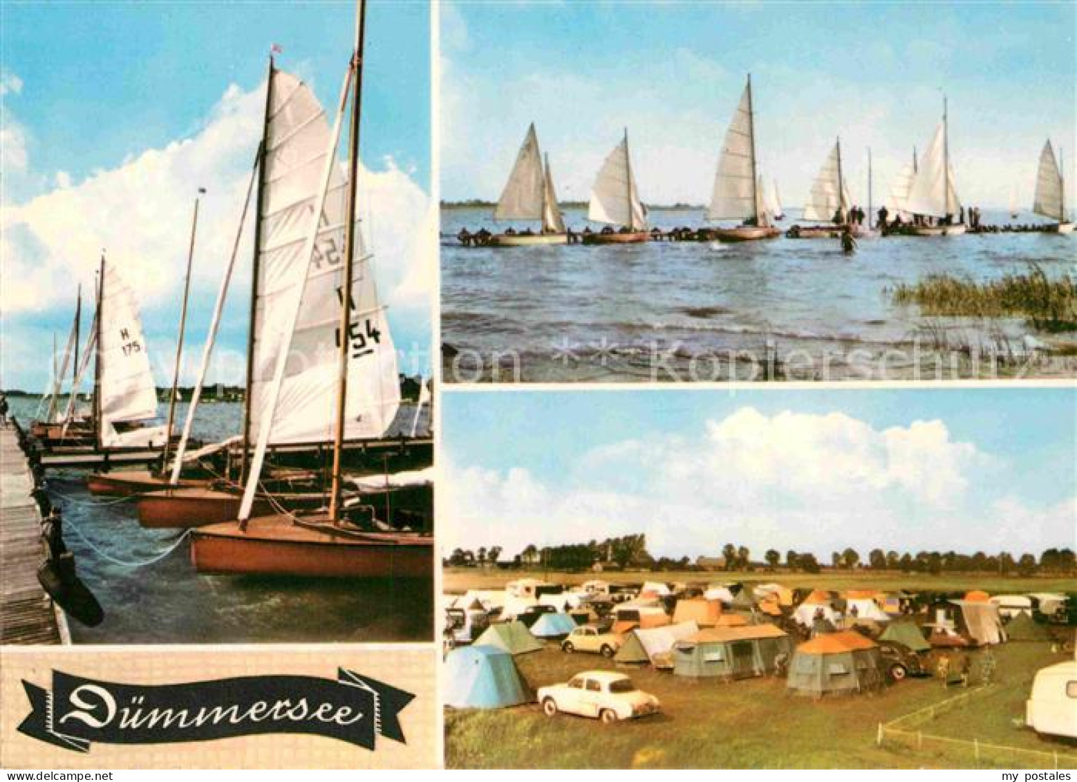 72829170 Lembruch Bootssteg Segelboote Campingplatz Lembruch - Lembruch