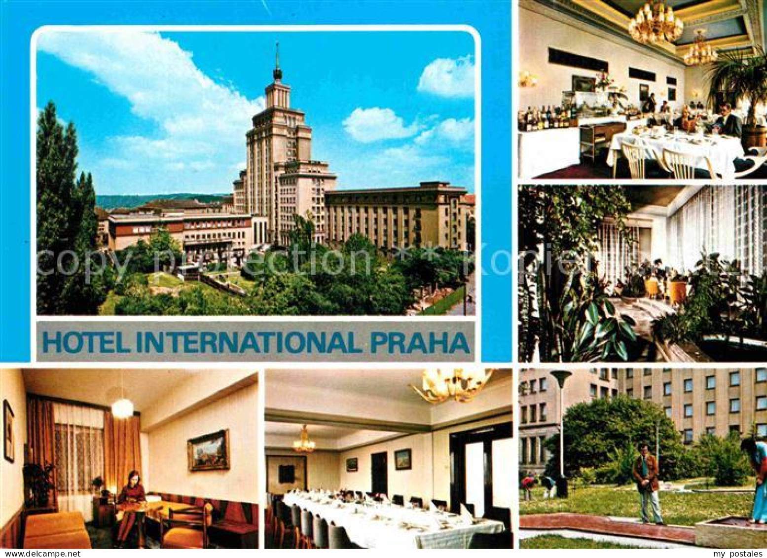 72829144 Praha Prahy Prague Hotel International Restaurant Minigolf  - Tchéquie