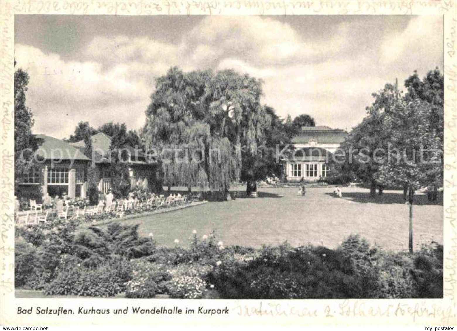 72829112 Bad Salzuflen Kurhaus Wandelhalle Im Kurpark Bad Salzuflen - Bad Salzuflen