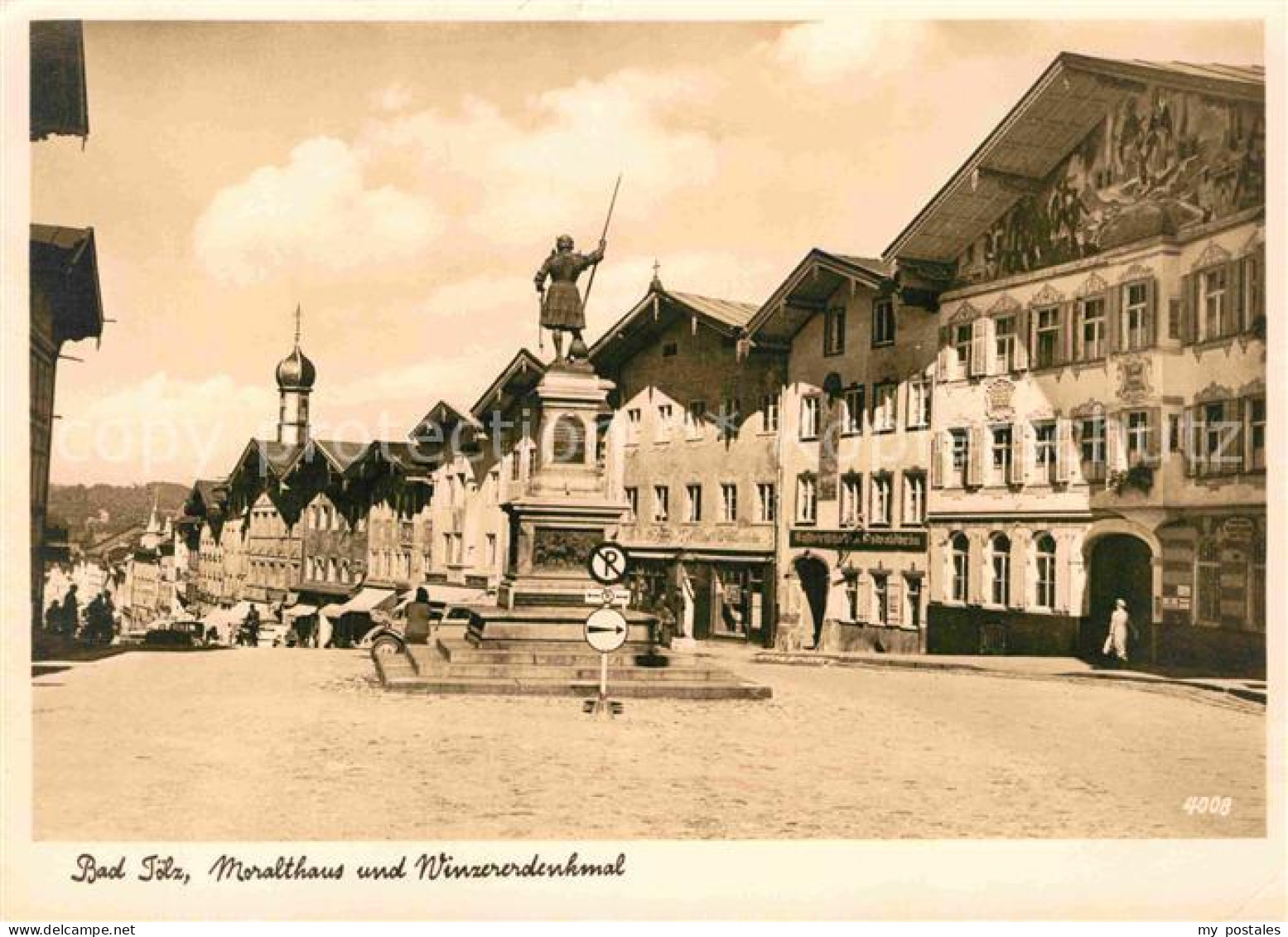 72829080 Bad Toelz Mozarthaus Und Winzerdenkmal Bad Toelz - Bad Toelz