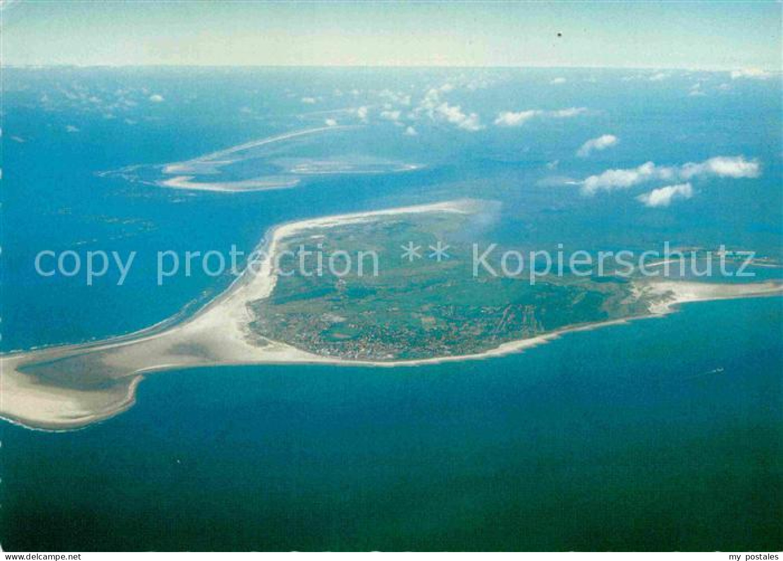 72828785 Borkum Nordseebad Fliegeraufnahme Insel Juist  Borkum - Borkum