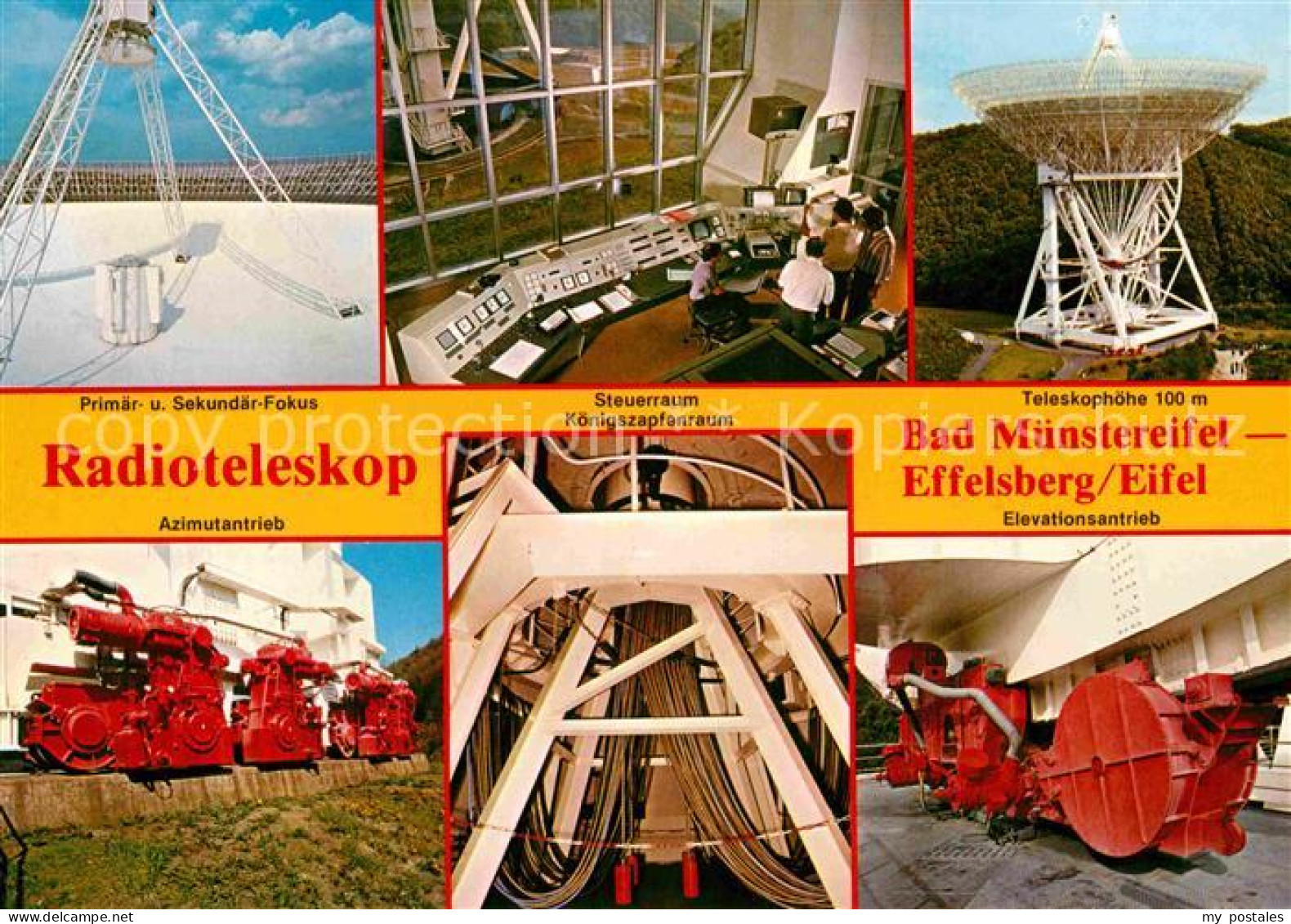 72828716 Effelsberg Radioteleskop Steuerraum Koenigszapfenraum Effelsberg - Bad Münstereifel