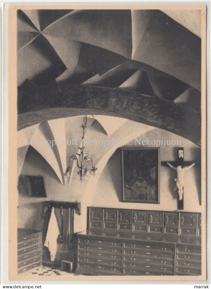 Vilnius, Bernardinų Bažnyčios Zakristija, J. Bulhak, Apie 1930 M. Fotoatvirukas - Lituania