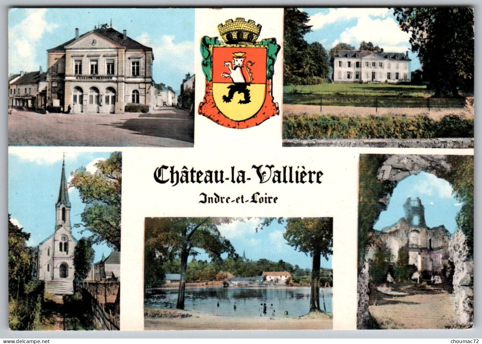 GF (37) 3843, Château La Vallière, Spadem C 37.062.00.0.0008, Multi-vues - Other & Unclassified