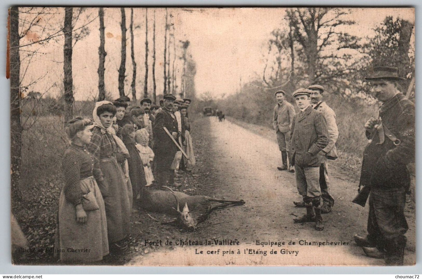 (37) 3830, Foret De Château La Vallière, Edition Chevrier, Equipage De Champchevier, Etang De Givry - Sonstige & Ohne Zuordnung