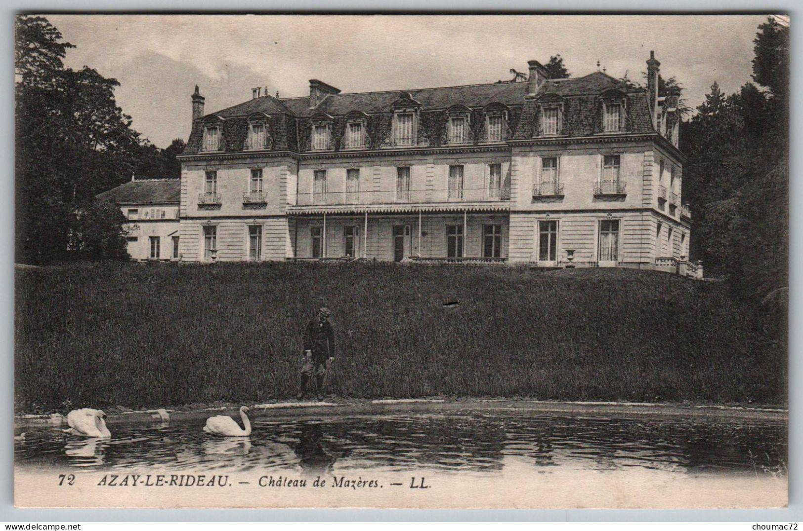 (37) 3824, Azay Le Rideau, LL 72, Château De Mazères - Azay-le-Rideau