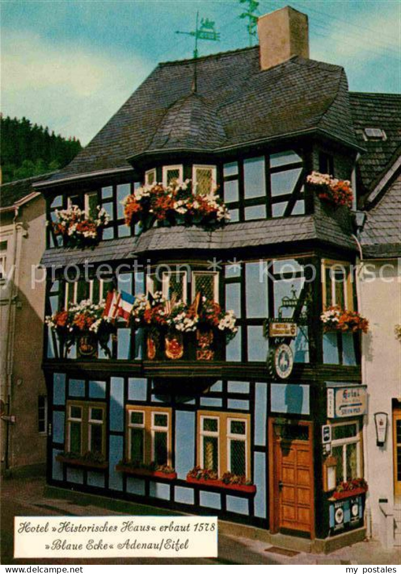 72828676 Adenau Hotel Historisches Haus Blaue Ecke Adenau - Sonstige & Ohne Zuordnung