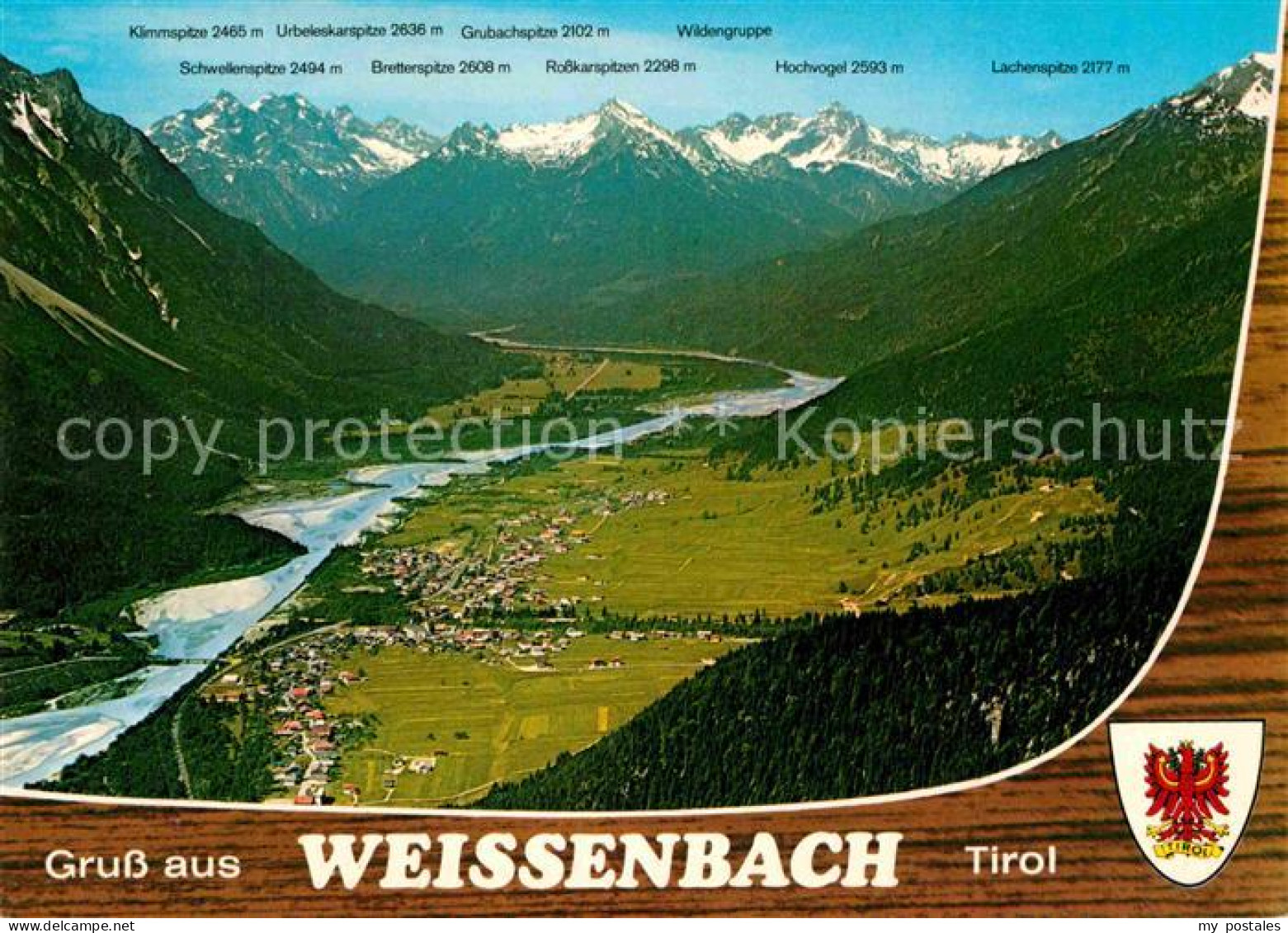 72828667 Weissenbach Lech Hochvogel Grubachspitze Lachenspitze  Weissenbach Lech - Andere & Zonder Classificatie