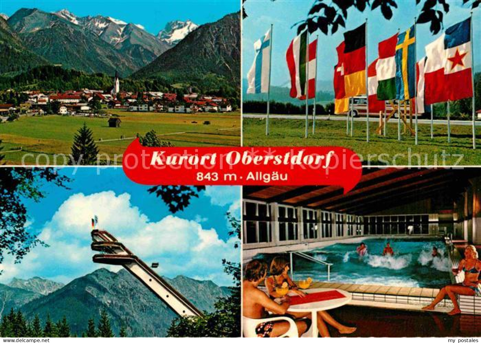 72828647 Oberstdorf Skisprungschanze Hallenbad Oberstdorf - Oberstdorf