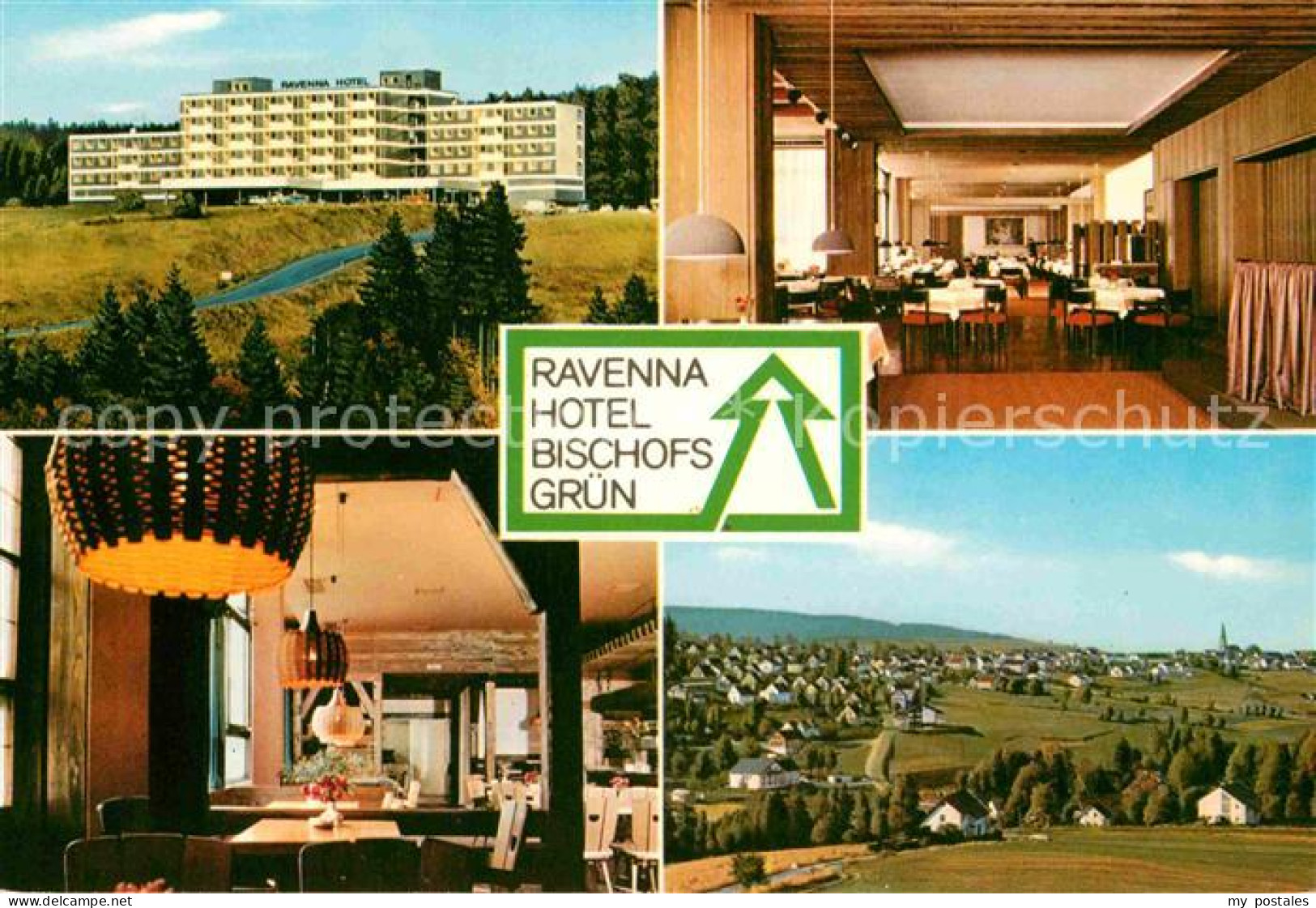 72828298 Bischofsgruen Ravenna Hotel Landschaftspanorama Fichtelgebirge Bischofs - Andere & Zonder Classificatie