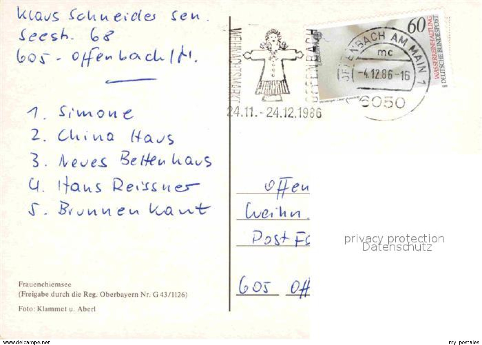 72828290 Frauenchiemsee Kloster Insel Fliegeraufnahme Frauenchiemsee - Other & Unclassified