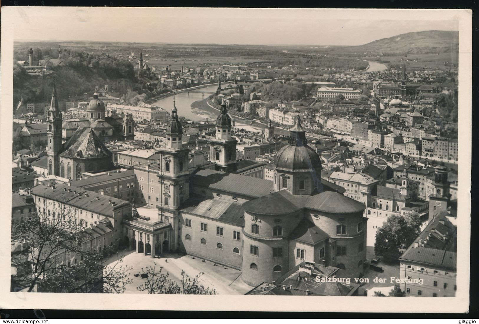 °°° 30989 - AUSTRIA - SALZBURG VON DER FESTUNG - 1949 With Stamps °°° - Salzburg Stadt