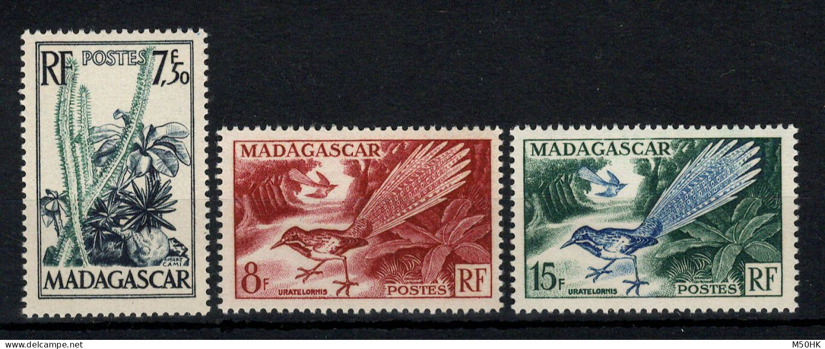 Madagascar - YV 322 à 324 N** MNH Luxe , Cote 9 Euros - Ungebraucht