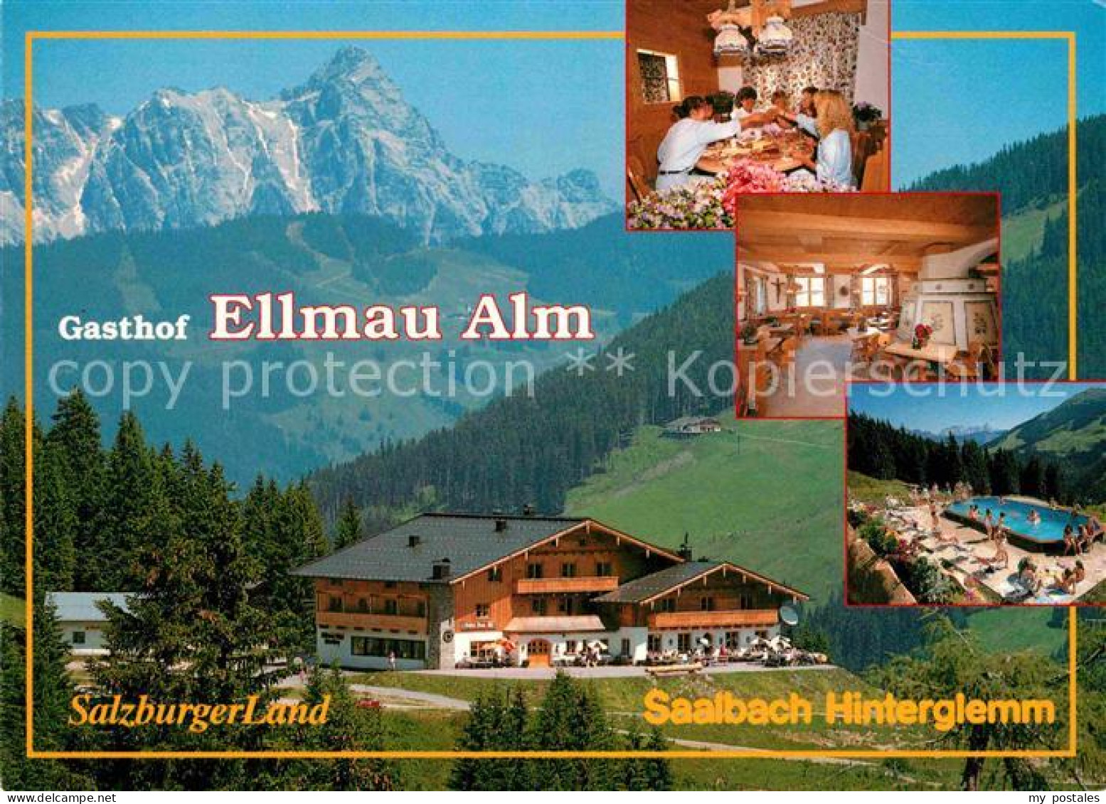 72827640 Saalbach-Hinterglemm Gasthof Ellmau-Alm  Saalbach - Other & Unclassified