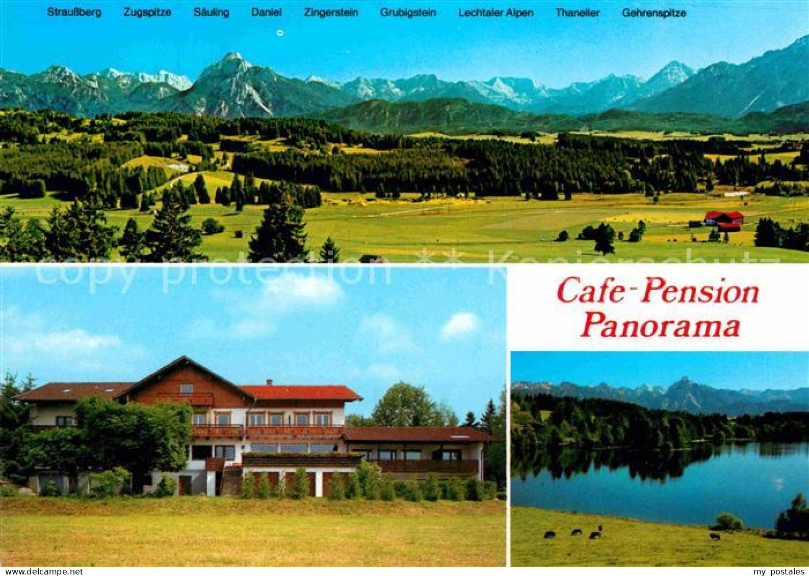 72827631 Rueckholz Cafe Pension Panorama Lechtaler Alpen Thaneller Gehrenspitze  - Andere & Zonder Classificatie