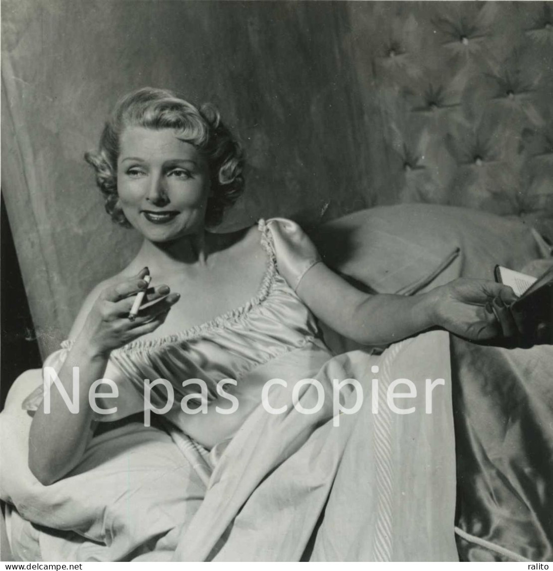 SIMONE RENANT Vers 1950 Théâtre Edouard VII 8e Femme De Barbe Bleu Alfred Savoir - Célébrités
