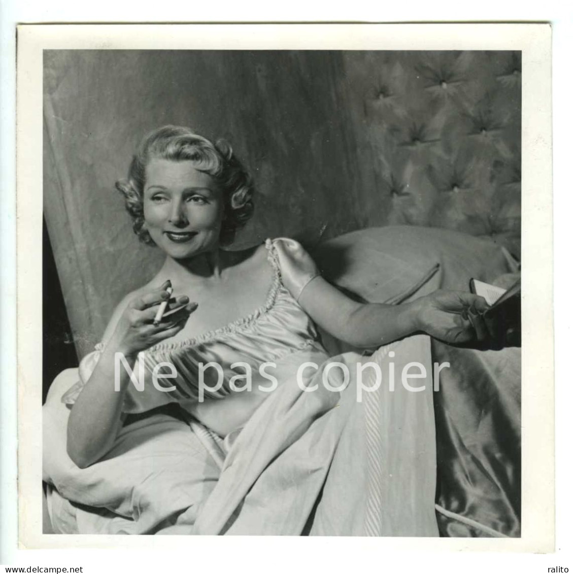 SIMONE RENANT Vers 1950 Théâtre Edouard VII 8e Femme De Barbe Bleu Alfred Savoir - Berühmtheiten