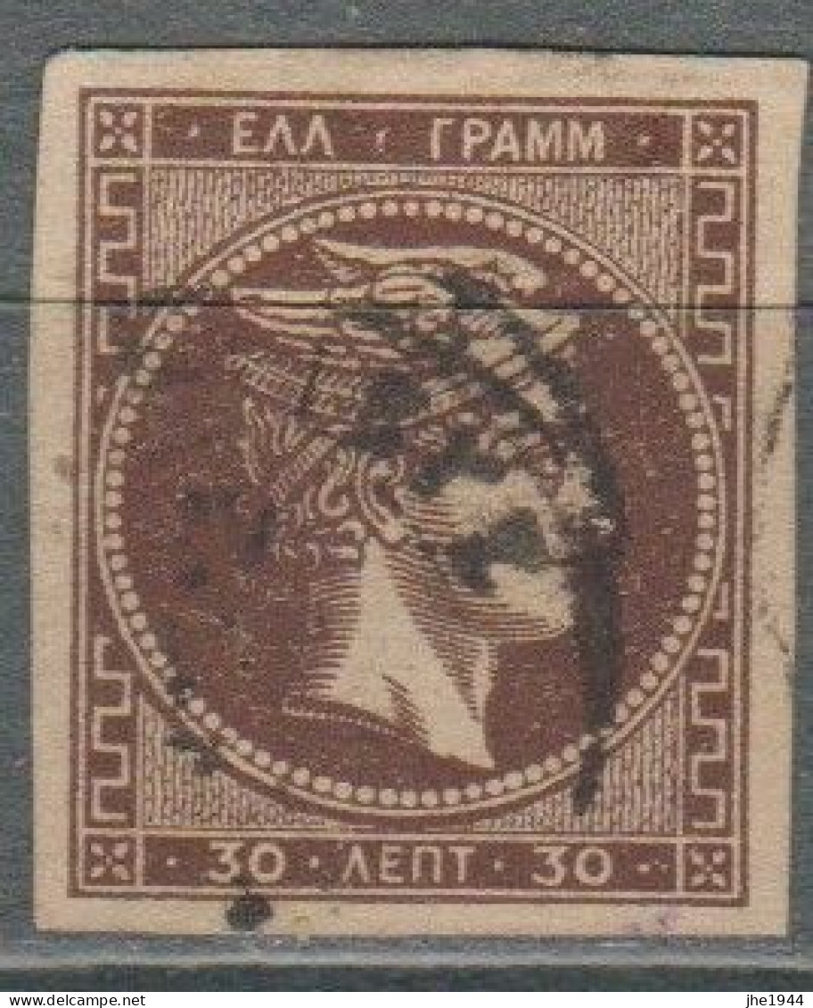 Grece N° 0041 30 L Brun - Usati