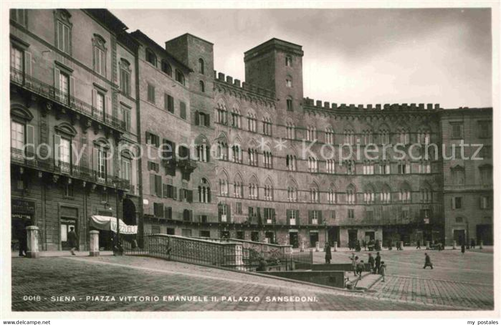 72827360 Siena Piazza Vittorio Emanuele Palazzo Sansedoni Siena - Sonstige & Ohne Zuordnung