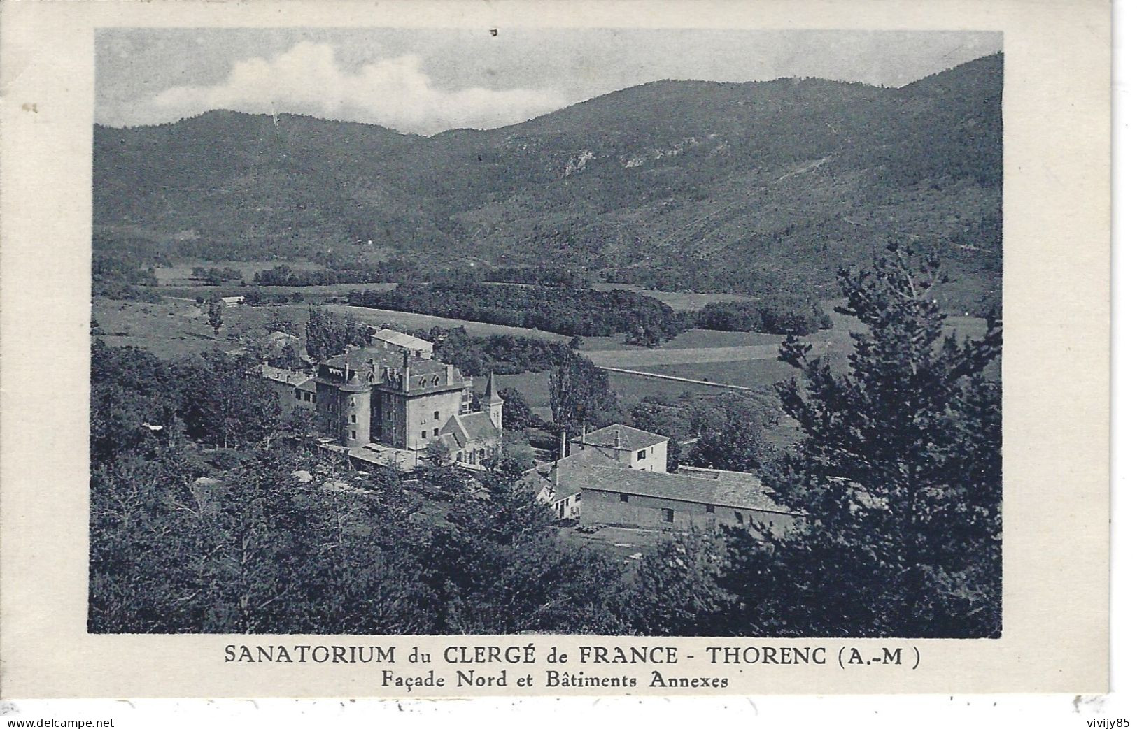 06 - THORENC - T.Belle Vue Du Sanatorium Du Clergé De France - Façade Nord Et Bâtimennts Annexes - Other & Unclassified