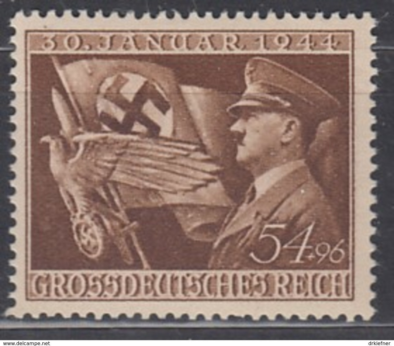 DR 865, Postfrisch **, 11 Jahre Machtergreifung, 1944 - Unused Stamps
