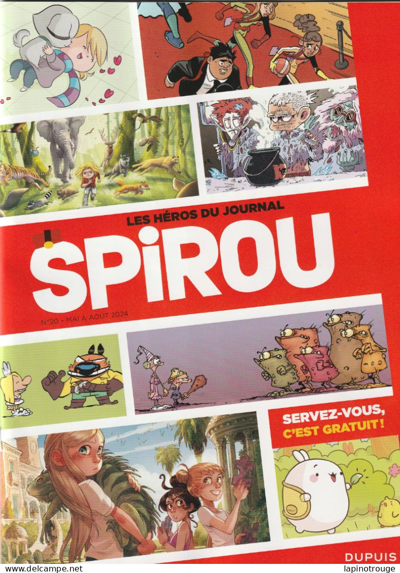 Catalogue Les Héros Du Journal Spirou: Soeurs Grémillet Tebo Miss Prickly Midam ..Dupuis 2024 - Other & Unclassified