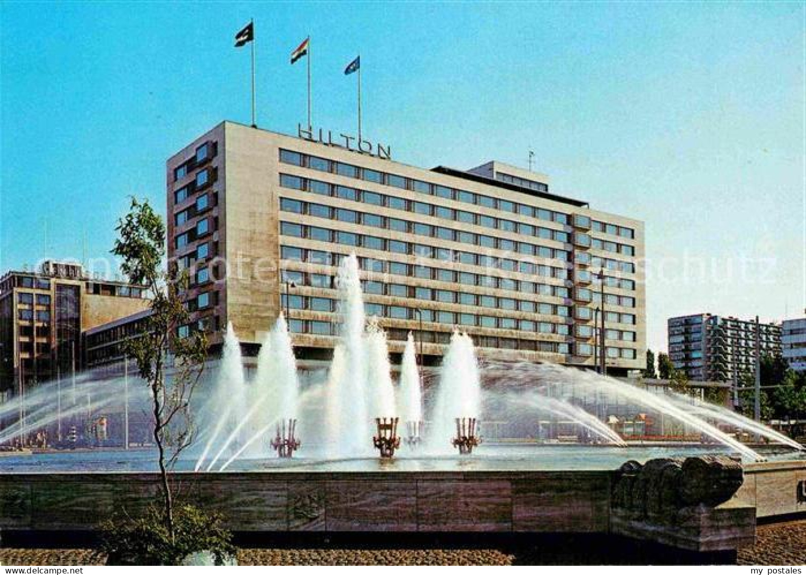 72827148 Rotterdam Hilton Hotel Wasserspiele  - Sonstige & Ohne Zuordnung