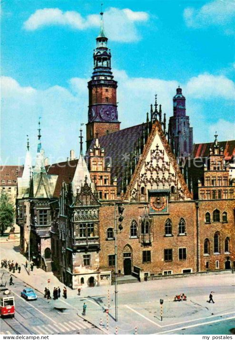 72827138 Wroclaw Ratusz Rathaus  - Pologne