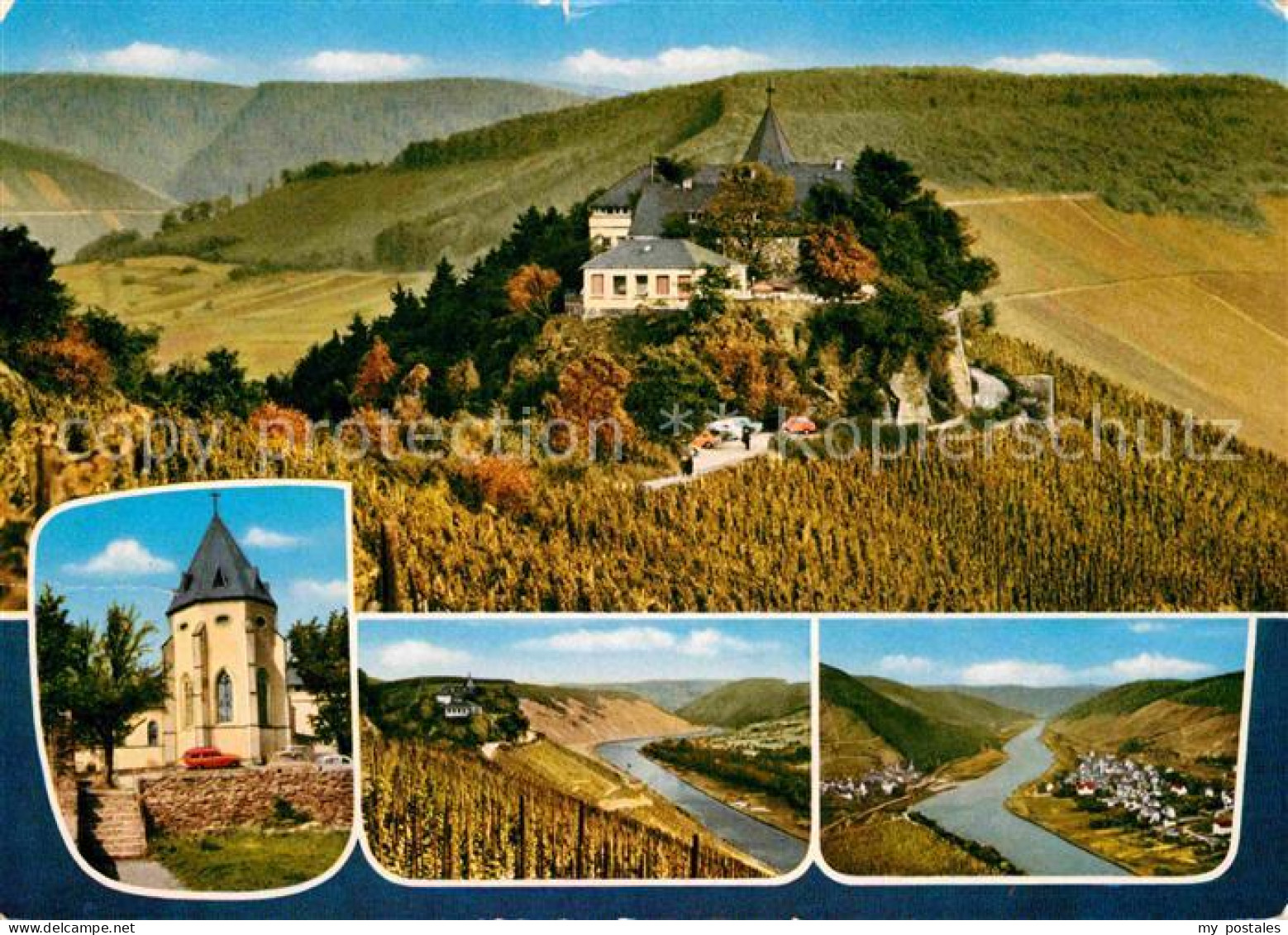 72827108 Alf Mosel Berghotel Marienburg Weinberge Moseltal Alf - Other & Unclassified