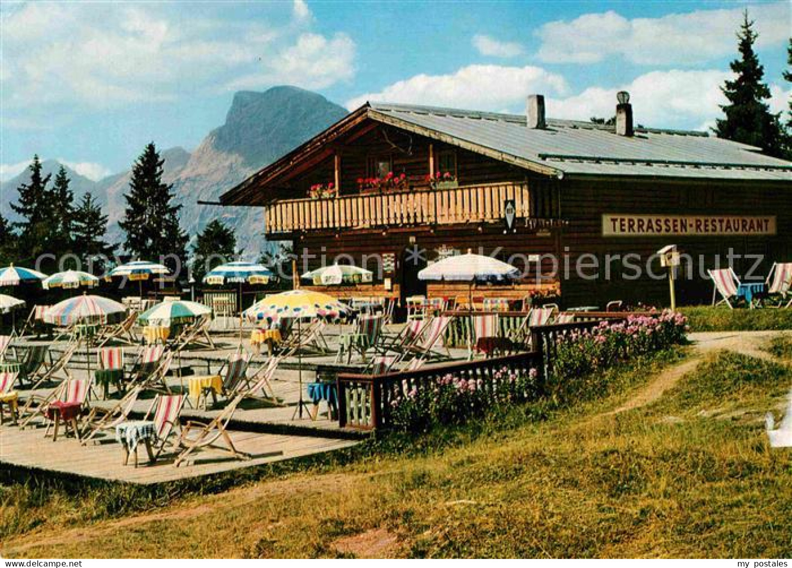 72827097 Seefeld Tirol Terrassen Restaurant Am Gschwandtkopf Seefeld Tirol - Sonstige & Ohne Zuordnung