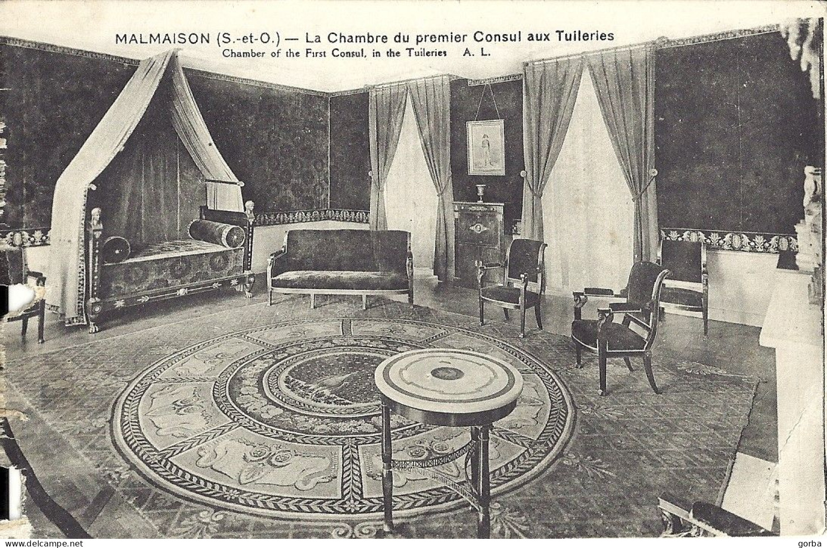 *CPA - 92 RUEIL MALMAISON Le Château - La Chambre Du 1er Consul Aux Tuilleries - Rueil Malmaison