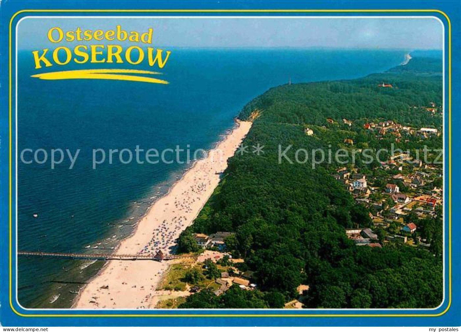 72827033 Koserow Ostseebad Usedom Fliegeraufnahme Koserow - Sonstige & Ohne Zuordnung