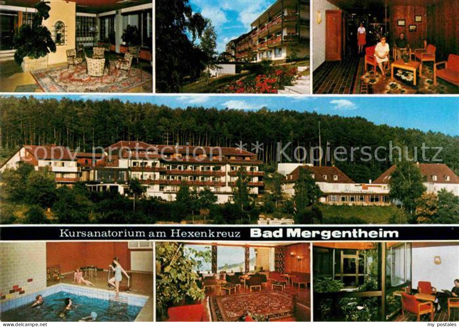 72827029 Bad Mergentheim Kursanatorium Am Hexenkreuz Hallenbad Bad Mergentheim - Bad Mergentheim