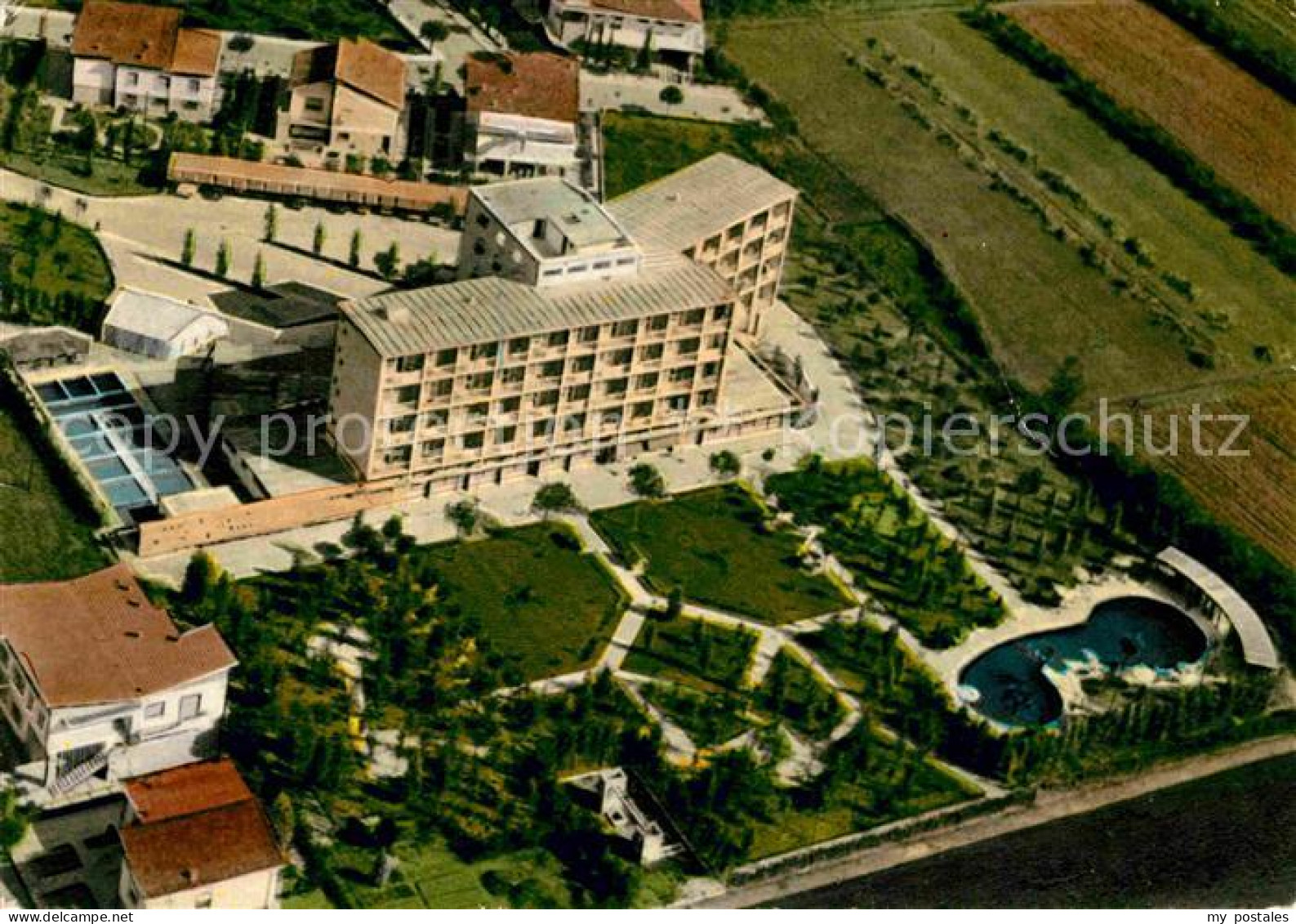 72826951 Abano Terme Fliegeraufnahme Hotel Astoria  Firenze - Altri & Non Classificati