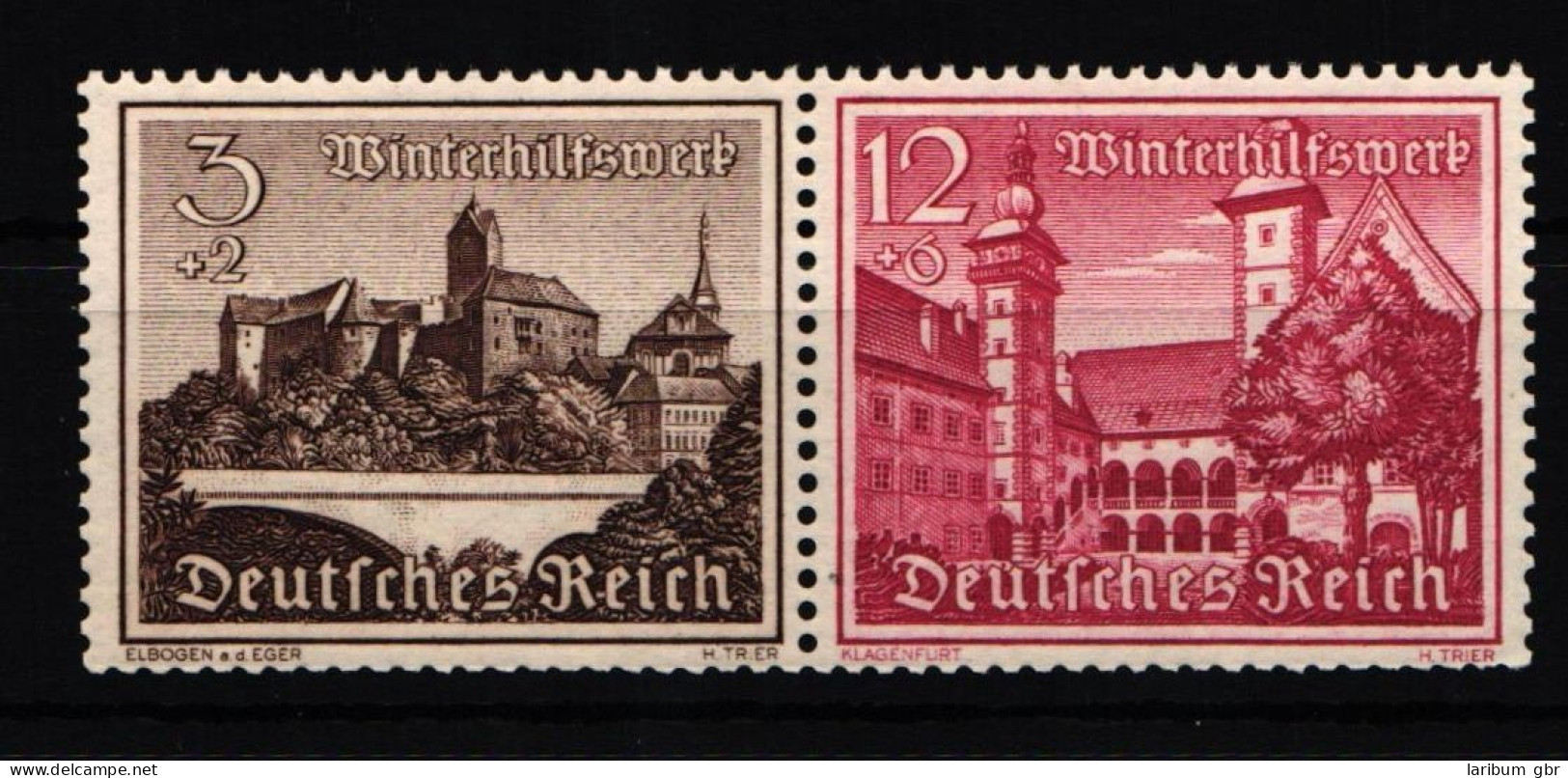 Deutsches Reich W 144 Postfrisch #KL927 - Zusammendrucke