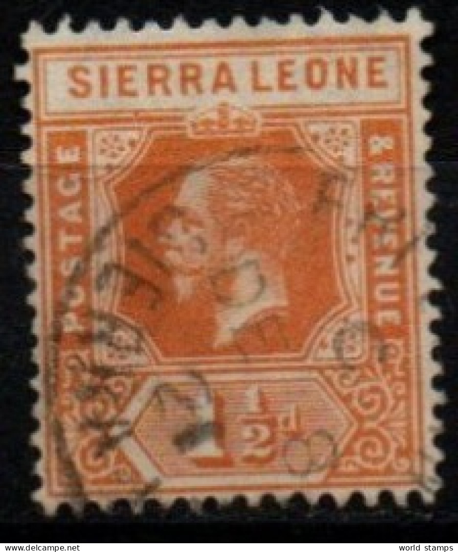 SIERRA LEONE 1912 O - Sierra Leona (...-1960)